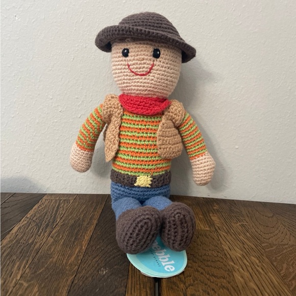 Pebble Storytime Cowboy plush doll - Picture 1 of 6